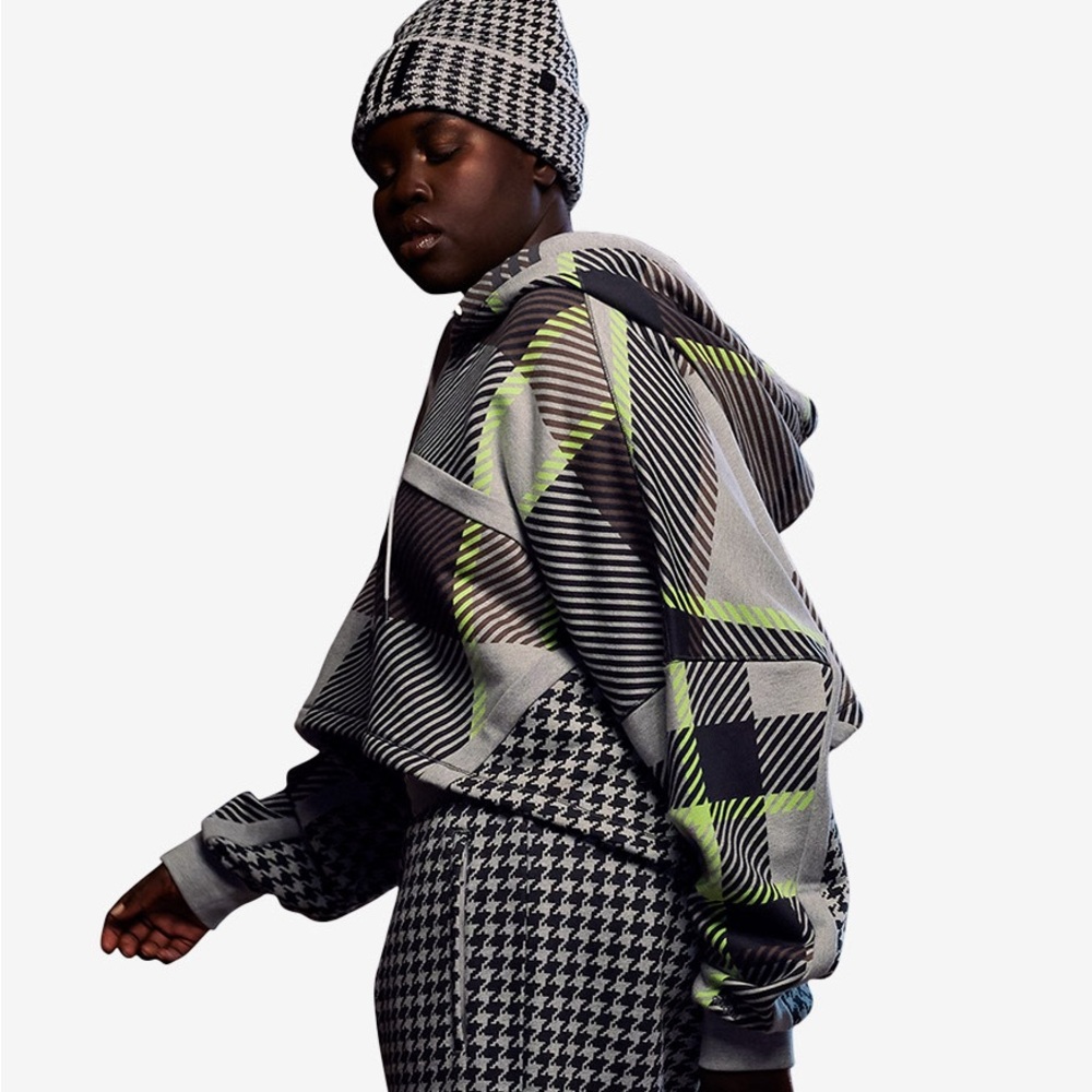 Adidas Halls of Ivy Hooded Cropped Shrug